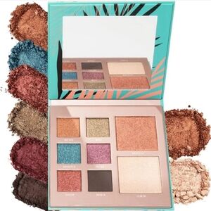 Bossy Cosmetics Beauty Meets Drive Vegan Blush, Highlighter and Eyeshadow..